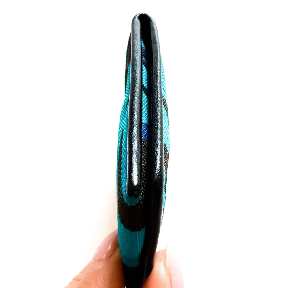 Tom Ford  Gucci Turquoise Print Logo  Condom Wallet Holder Collector’s Piece HTF